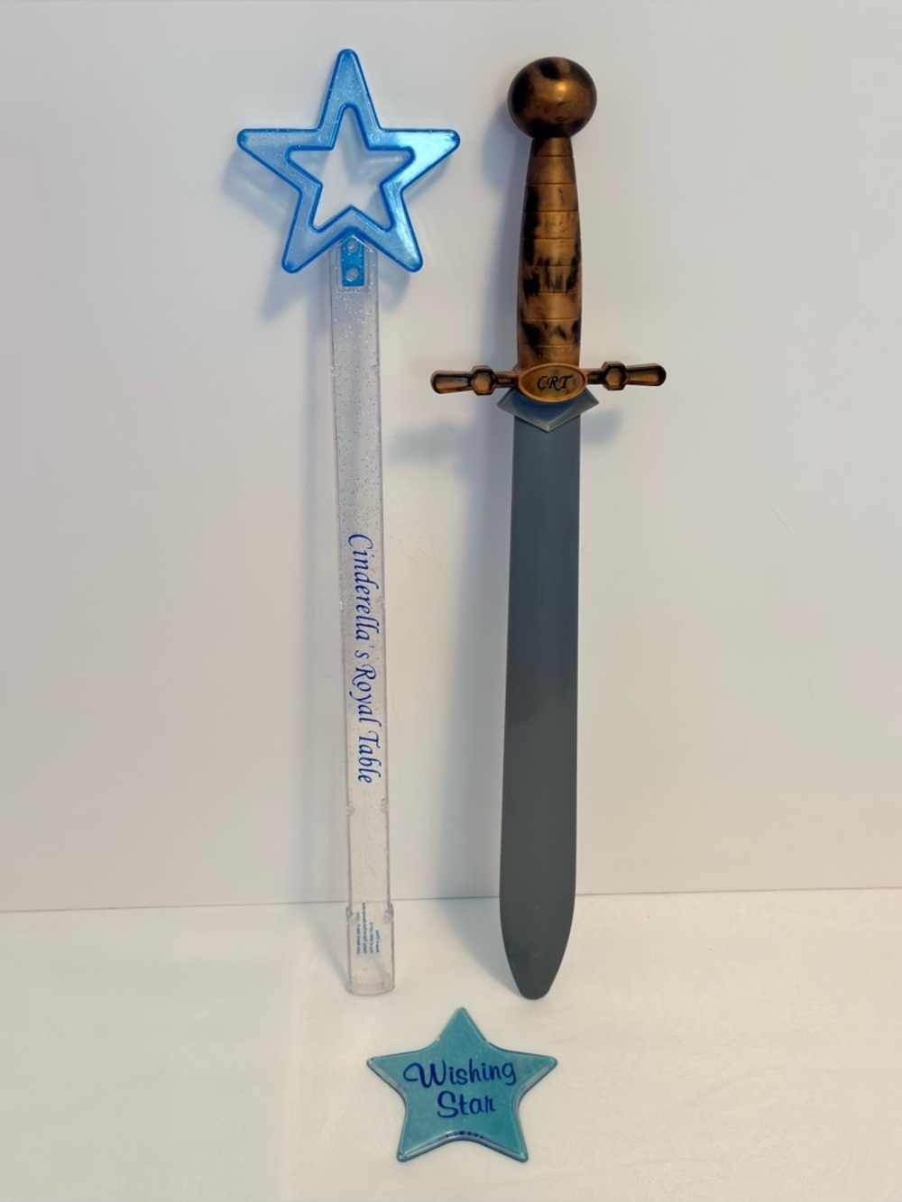 Disney Theme Park Cinderella's Royal Table Wand/ Wishing Star/ Toy Play Sword